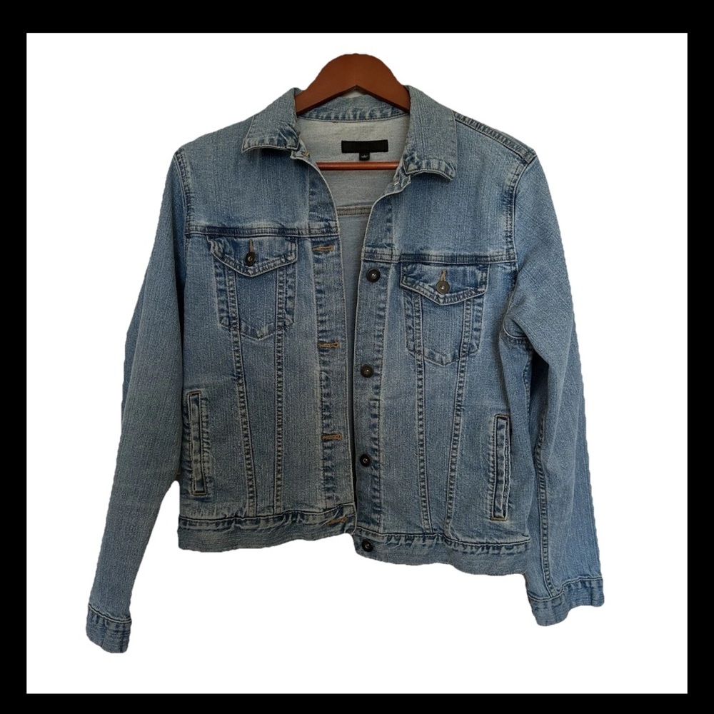Uniqlo Light Blue Denim Jean Jacket